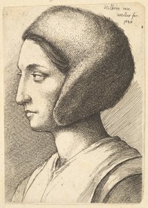 Margaret Giggs, 1648. af Wenceslaus Hollar