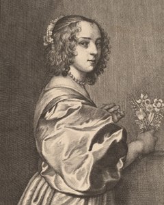 Margaret Lemon, 1646. af Wenceslaus Hollar