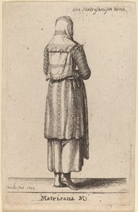 Matrisana M. af Wenceslaus Hollar