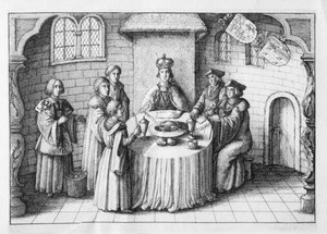 Maximilian, den hellige romerske kejser af Wenceslaus Hollar