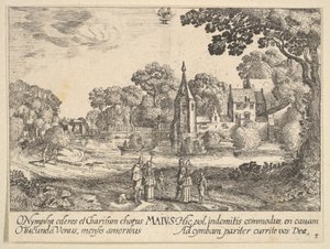 maj 1628-29. af Wenceslaus Hollar