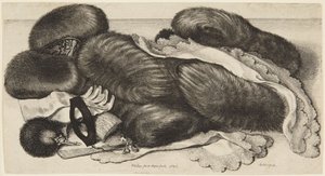 Pelsmuffer og pynt af Wenceslaus Hollar