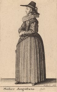 En augustansk kvinde, 1643.