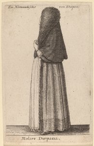 Diepanas kone af Wenceslaus Hollar