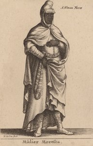 Mulier Moresca. af Wenceslaus Hollar