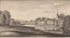 I nærheden af Albury, 1645. af Wenceslaus Hollar