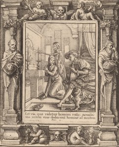 Nonne, 1651. af Wenceslaus Hollar