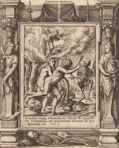 Det tabte paradis, 1651. af Wenceslaus Hollar