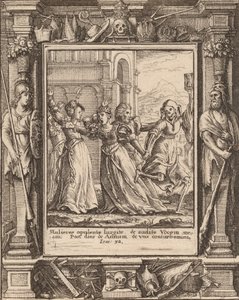 Dronning, 1651. af Wenceslaus Hollar