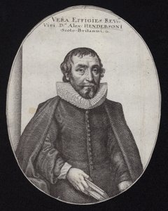 Pastor Alexander Henderson af Wenceslaus Hollar