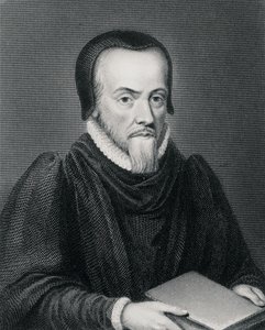 Richard Hooker (ca. 1554-1600), graveret af Edward Finden af Wenceslaus Hollar