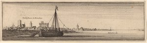 Rudesheim, ca. 16321636. af Wenceslaus Hollar