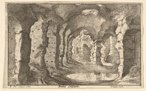 Ruinerne af Colosseum, ca. 1650 af Wenceslaus Hollar