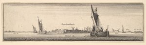 Schenkenschanz, 1642-1644. af Wenceslaus Hollar