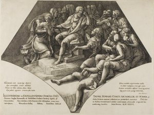 Seleukos og hans søn af Wenceslaus Hollar