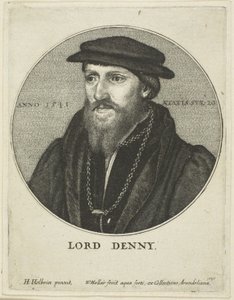 Sir Anthony Denny af Wenceslaus Hollar