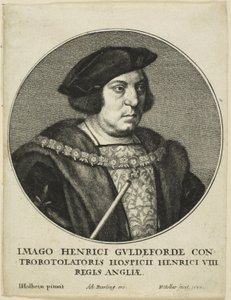 Sir Henry Guildford af Wenceslaus Hollar