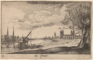 Speyer af Wenceslaus Hollar