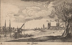 Speyer, 1635. af Wenceslaus Hollar