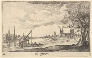Speyer, 1635. af Wenceslaus Hollar