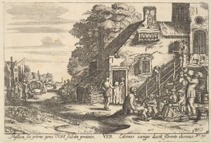 Forår, 1629. af Wenceslaus Hollar