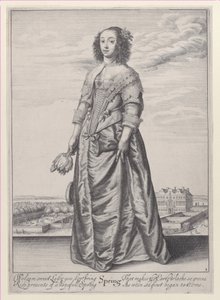 Forår, fra Årstiderne, 1643-44., 1643-44. af Wenceslaus Hollar