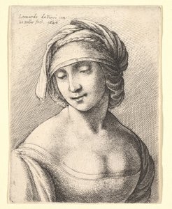Sankt Anne, 1645. af Wenceslaus Hollar