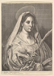 Den hellige Katarina af Alexandria, 1644-52. af Wenceslaus Hollar