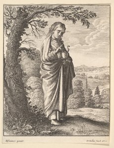 Johannes Evangelisten, 1650. af Wenceslaus Hollar