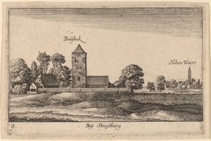 Strasbourg af Wenceslaus Hollar