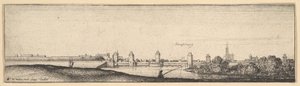 Strasbourg, 1642-44. af Wenceslaus Hollar