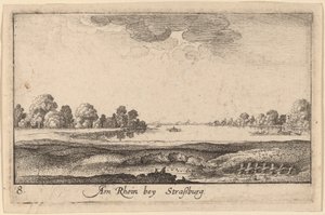 Strasbourg: Bompengehuset af Wenceslaus Hollar