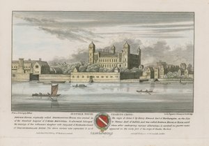 Suffolk House, Charing Cross, London af Wenceslaus Hollar