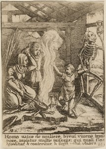 Barnet og Døden af Wenceslaus Hollar