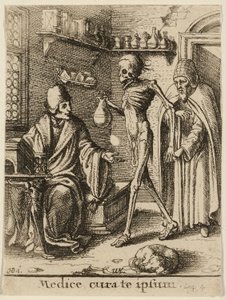 Doktoren og Døden af Wenceslaus Hollar