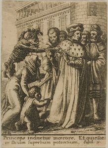 Hertugen og Døden af Wenceslaus Hollar