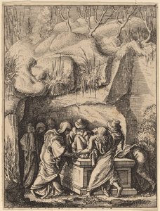 Entombment af Wenceslaus Hollar