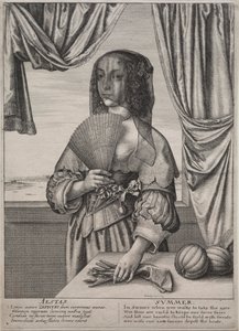 De fire årstider: Sommer af Wenceslaus Hollar
