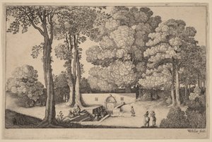 Mineralkilden af Wenceslaus Hollar