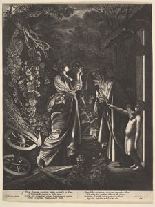 Bespottelsen af Ceres, 1646. af Wenceslaus Hollar