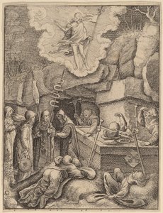 Opstandelsen af Wenceslaus Hollar