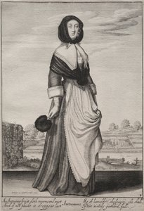 Årstiderne: Efterår, 1643-1644. af Wenceslaus Hollar
