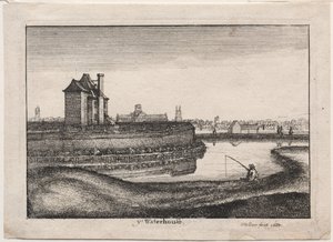 Vandhuset af Wenceslaus Hollar