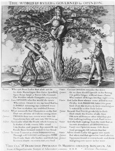 Verden er styret og styret af mening af Wenceslaus Hollar