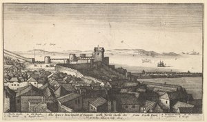 Den nederste indre del af Tanger, 1673. af Wenceslaus Hollar