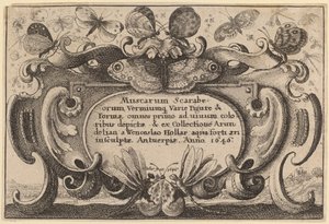 Titel side af Wenceslaus Hollar