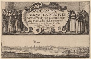 Titel side af Wenceslaus Hollar