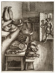 By- og landmus af Wenceslaus Hollar
