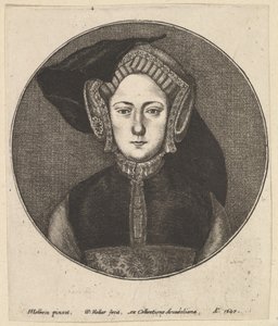 Ukendt kvinde, 1647. af Wenceslaus Hollar