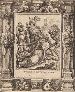 Vognmand, 1651. af Wenceslaus Hollar